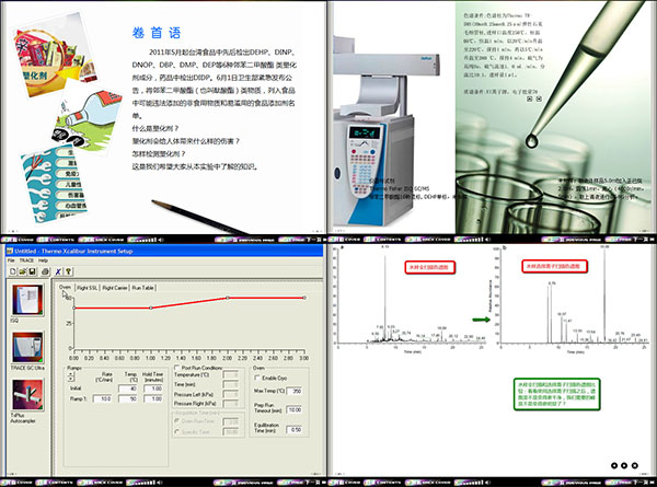 气质联用法测定饮料中塑化剂含量